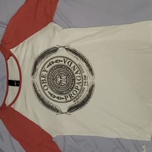 Obey ragland baseball tee.